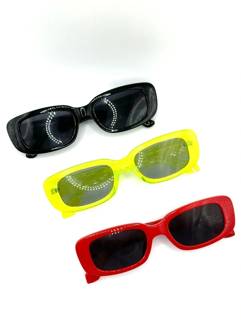 Tri color sunglasses set